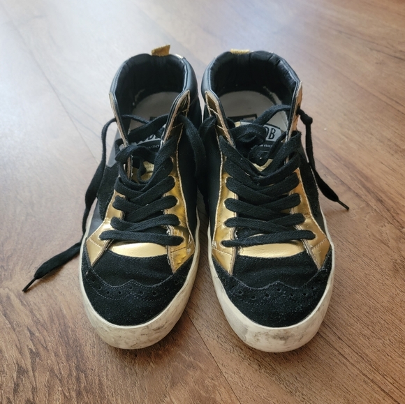 Golden Goose Shoes - Golden Goose Records High-Top Sneakers